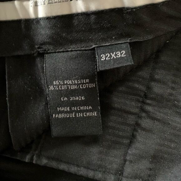 NWOT 👖Perry Ellis Portfolio Black Pant - Picture 4 of 5